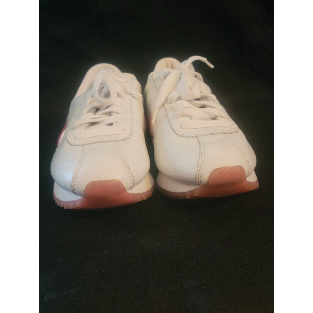 Womens NIKE CORTEZ Leather Vintage Y2K EUC Size 9 Metallic Pink/Fushia Authentic - Picture 2 of 9